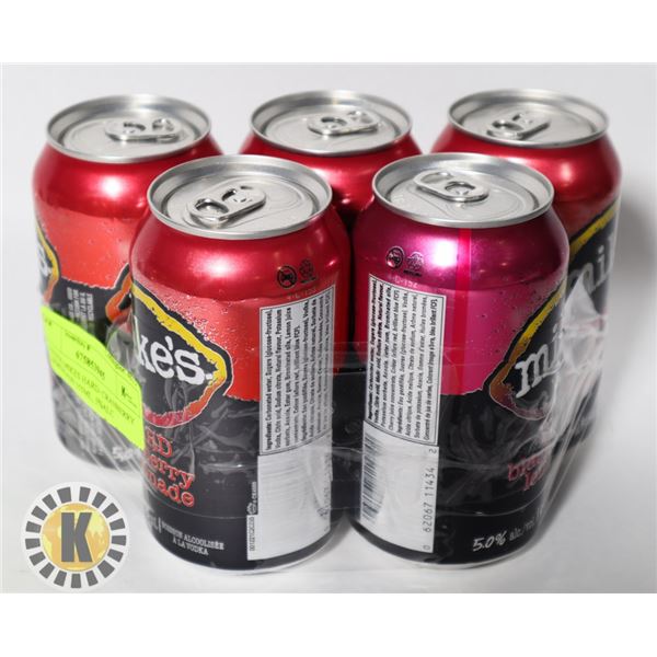 5 PACK MIKES HARD- ASSORTED 355ML, 5%ALC