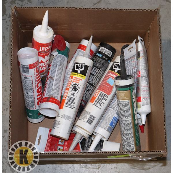 LARGE BOX OF ASSORTED SILICONE