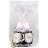 Image 1 : NEW COFFEE TIME GIFT SET, HAS 4 MUGS, MUFFIN PAN,