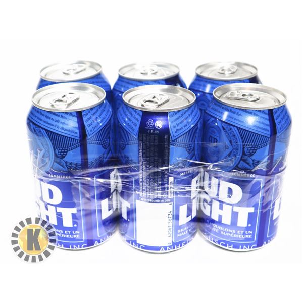 BUDLIGHT 6 * 355ML; 4.0% ALC.
