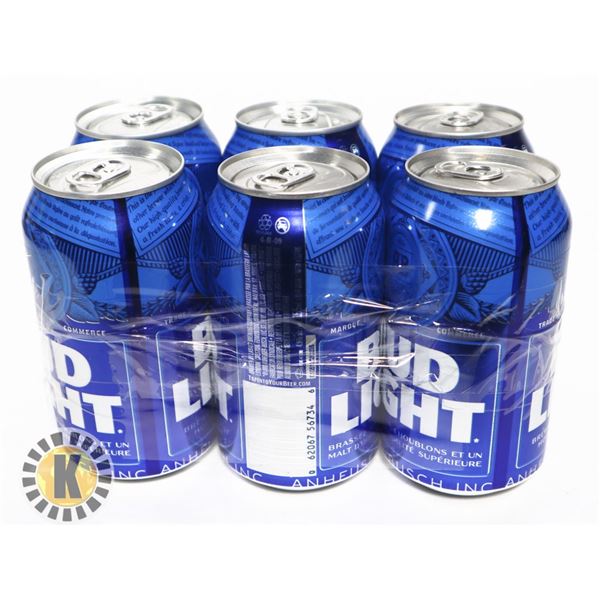 BUDLIGHT 6 * 355ML; 4.0% ALC.