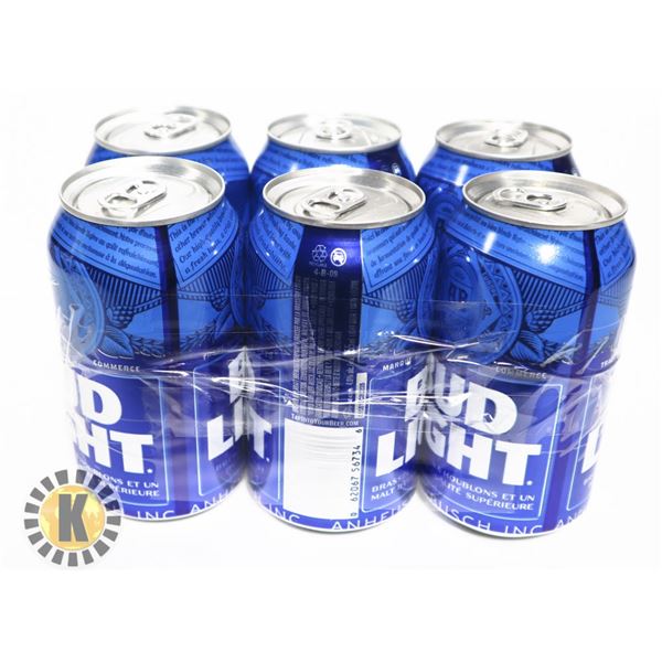 BUDLIGHT 6 * 355ML; 4.0% ALC.