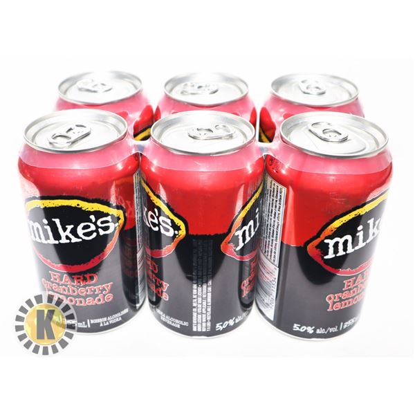 MIKE'S HARD CRANBERRY LEMONADE 6 *355ML; 5.0% ALC.