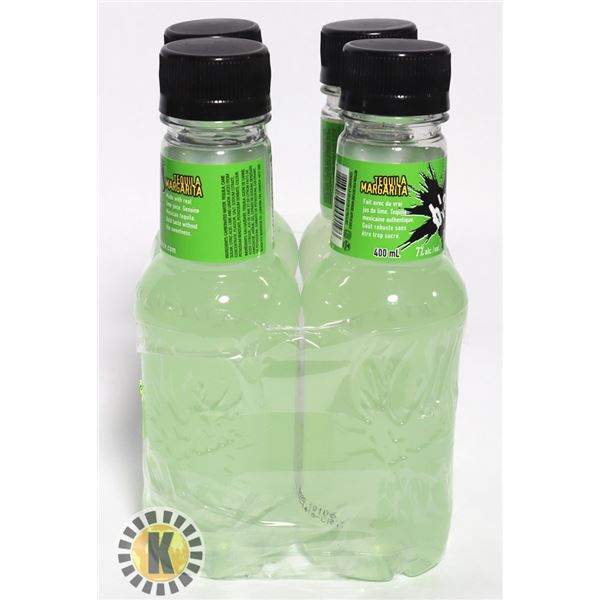 4 PACK BLACK FLY- TEQUILA MARGARITA - 400ML 7%ALC.