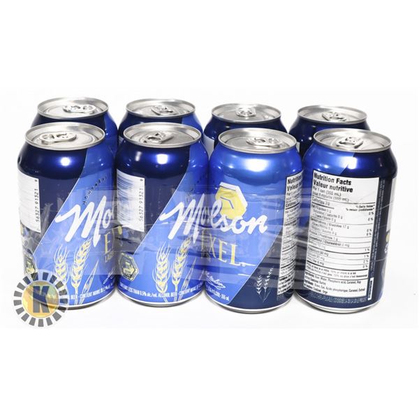 MOLSON EXCEL 8 * 355ML; 0.5% ALC.