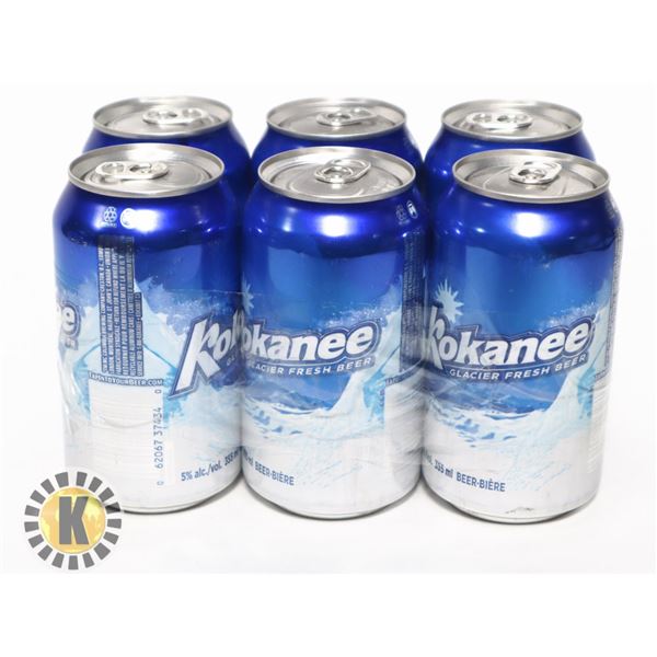 KOKANEE 6 * 355ML; 5.0% ALC.