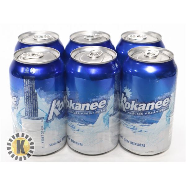 KOKANEE 6 * 355ML; 5.0% ALC.