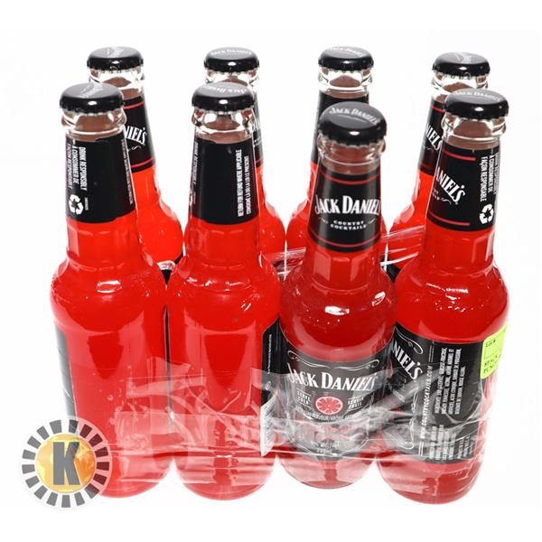 8PACK  JACK DANIELS' DOWNHOME PUNCH 296ML, 5% ALC.