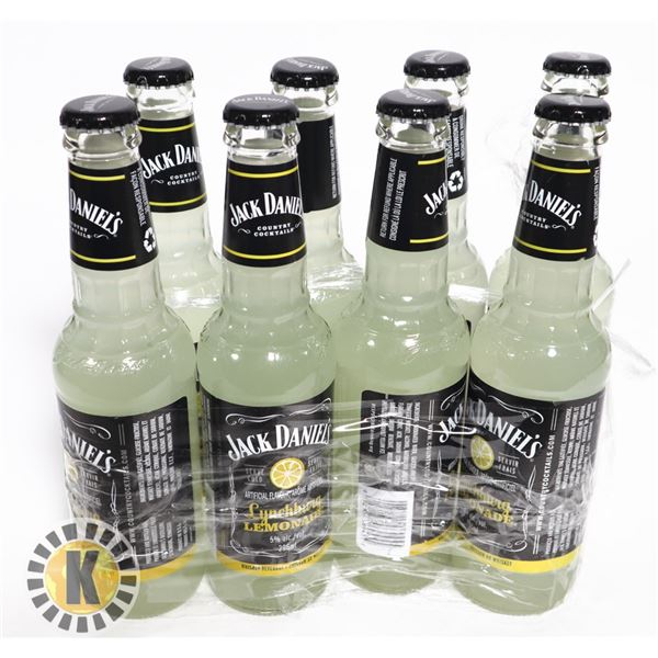 8 * 296ML JACK DANIELS' LYNCHBURG LEMONADE, 5% ALC