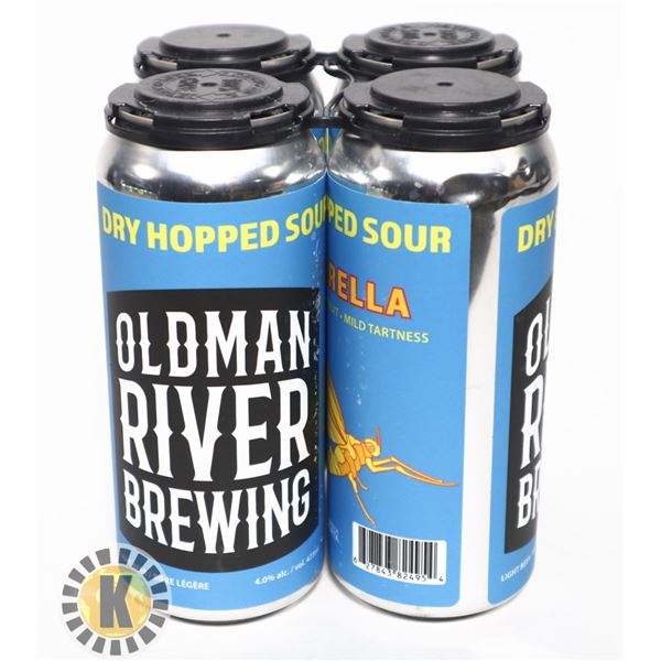 OLDMAN RIVER EPHEMERELLA  4*473ML; 4.0% ALC.