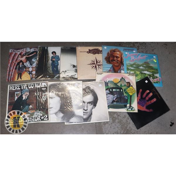 BUNDLE OF ASSORTED RECORDS