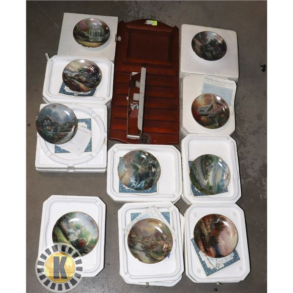 LARGE COLLECTION OF THOMAS KINKADE COLLECTOR