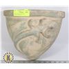 Image 1 : ESTATE SCONCE PLANTER, HEAVY. HAS OUTLINE OF A