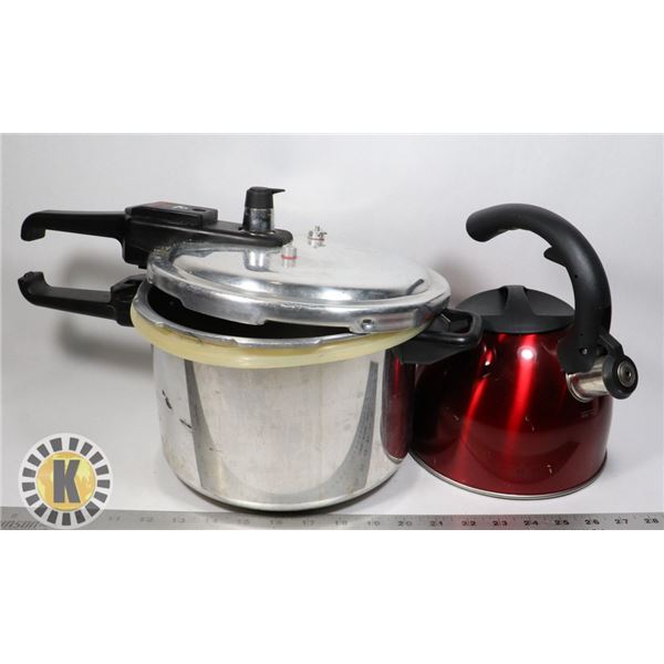 PRESSURE COOKING POT SOLD WITH KETTLE