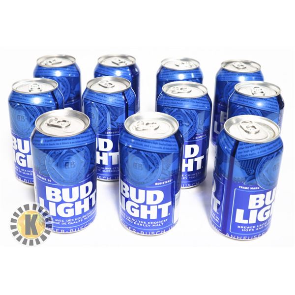 12 PACK CAN BUDLIGHT 355ML 4.0% ALC.