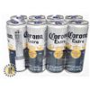 Image 1 : 8 PACK CAN CORONA EXTRA.  355ML. 4.6% ALC.