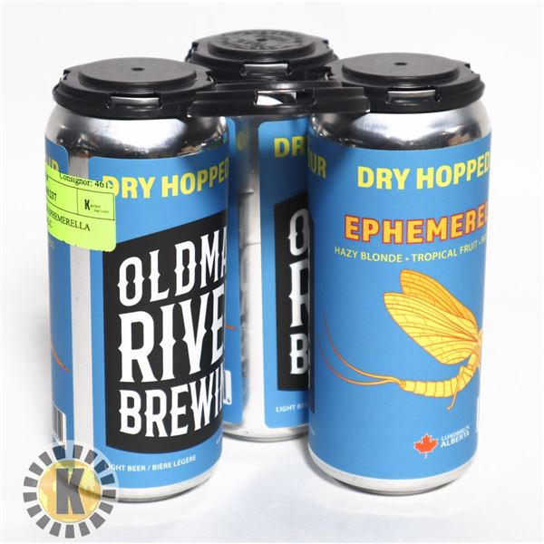OLDMAN RIVER EPHEMERELLA  3*473ML; 4.0% ALC.