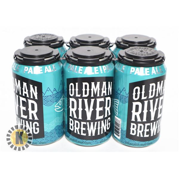 6 OLDMAN RIVER PALE ALE; 355ML; 6.0% ALC.