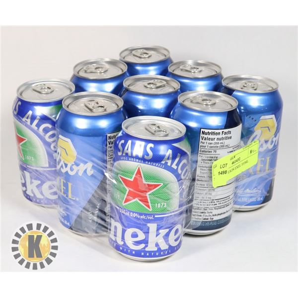 7 MOLSON EXEL  0.5%ALC 2 HEINEKEN 0% 355ML, 330ML