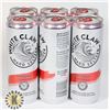 Image 1 : WHITE CLAW RASPBERRY- 6 CANS * 355ML 5%ALC.