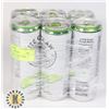 Image 1 : WHITE CLAW NATURAL LIME - 6 CANS * 355ML  5%ALC.
