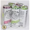 Image 1 : WHITE CLAW ASSORTED - 5 CANS * 355ML 5%ALC.