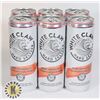 Image 1 : WHITE CLAW RUBY GRAPEFRUIT- 6 CANS * 355ML 5%ALC.