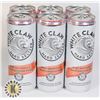 Image 1 : 5%ALC.WHITE CLAW RUBY GRAPEFRUIT- 6 CANS * 355ML