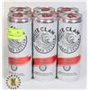 Image 1 : WHITE CLAW RASPBERRY- 6 CANS * 355ML 5%ALC.