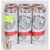 Image 1 : WHITE CLAW RASPBERRY- 6 CANS * 355ML 5%ALC.