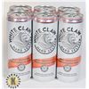 Image 1 : WHITE CLAW RUBY GRAPEFRUIT- 6 CANS * 355ML 5%ALC.
