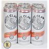 Image 1 : WHITE CLAW RUBY GRAPEFRUIT- 6 CANS * 355ML 5%ALC.