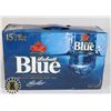 Image 1 : CASE OF LABATT BLUE. 15 CANS * 355ML; 5.0%ALC.