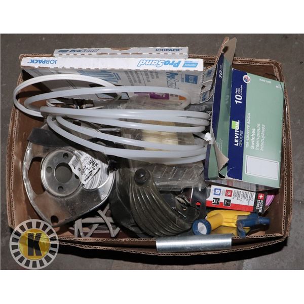 BOX OF MISCELLANEOUS ITEMS