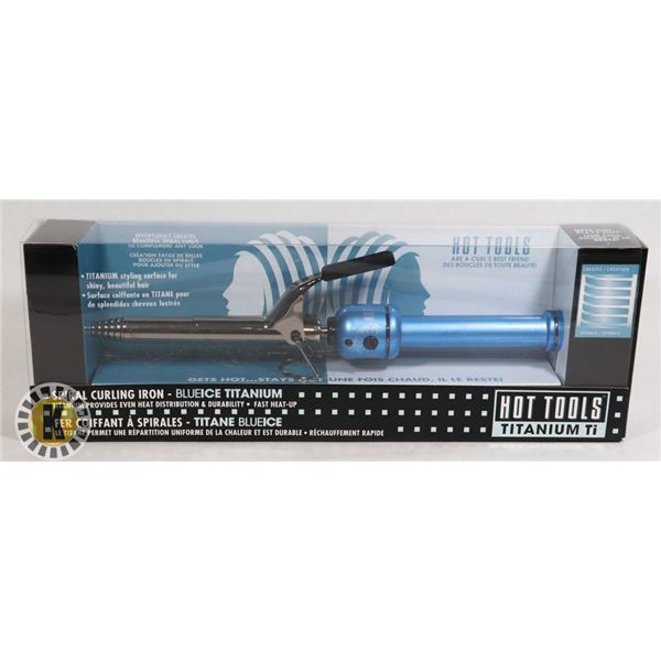 HOT TOOLS Ti SPIRAL CURLING IRON