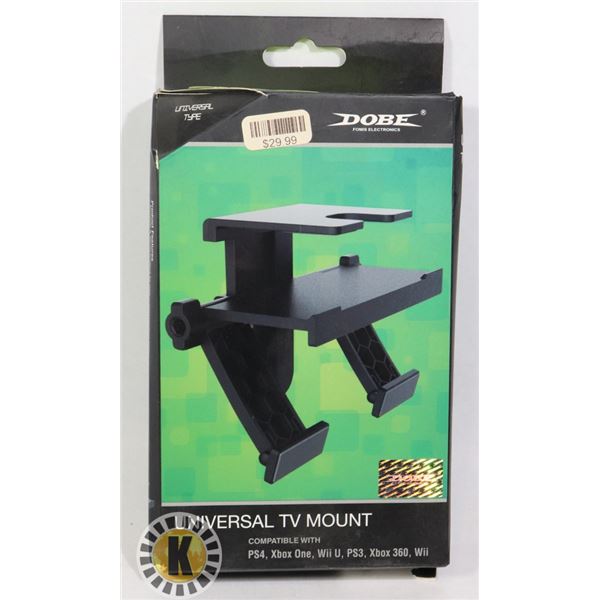 UNIVERSAL TV MOUNT COMPATIBLE WITH PS4 XBOX ONE