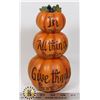 Image 1 : NEW PUMPKIN "IN ALL THINGS GIVE THANKS" DECORATIVE