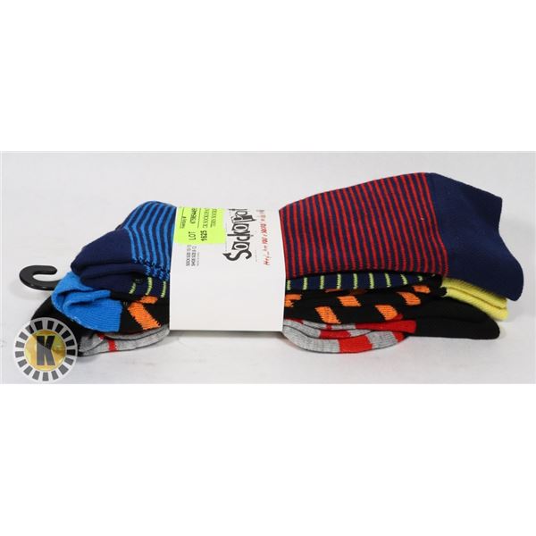 NEW 3PACK SOCKOPATH MENS WILD PATTERN SOCKS