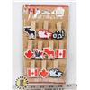 Image 1 : NEW 10PACK OF CANADIAN THEME MAGNETIC NOTE CLIPS