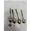 Image 4 : Vintage Sterling Silver Spoons