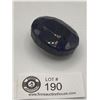 Image 2 : Rough Mineral Polished Sapphire. Huge 460.65 ct 92.13grams 53x41x27mm Oval Cut- Madagascar Colour En