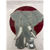 Image 2 : 12.5 x 10 Inch Wide Elephant Stained Glass with 3 Stained Glass Stars