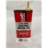 Image 2 : Half Pint Embossed 3in1 Electric Motor Oil Tin