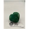Image 1 : Rough Mineral Polished Emerald-Huge- 473.00 ct-94.60 grams-47x52x35mm Heart Cut-Brazil-Colour Enhanc