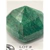 Image 3 : Rough Mineral Polished Emerald-Huge- 473.00 ct-94.60 grams-47x52x35mm Heart Cut-Brazil-Colour Enhanc