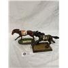 Image 1 : 2 Horse Racing Bobble Head Horses