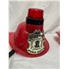 Image 2 : 2 Radio Shack Fire Chief Hard Hats with Lights on Top As Found