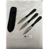 Image 1 : 3 New Throwing Knives In Sheath