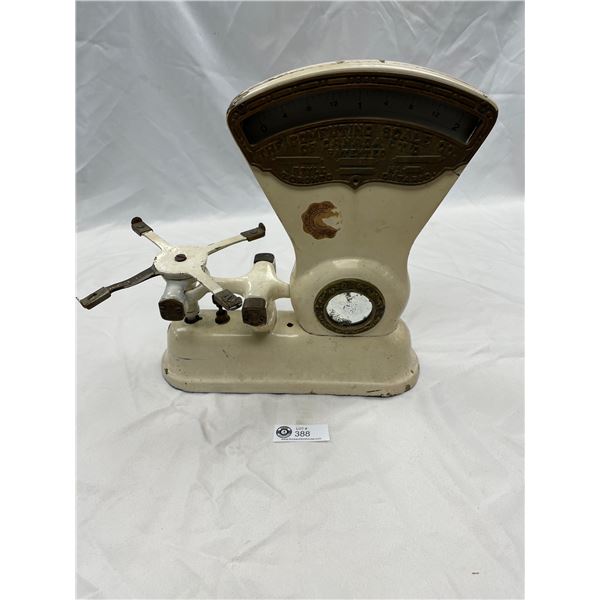 Beautiful Vintage Scale Made by The Computing Scale Co. Of Canada Ltd - Works