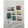 Image 2 : 8 Packs of Old Matchbooks, Assorted, Pow Wow Room, The Tomahawk, etc